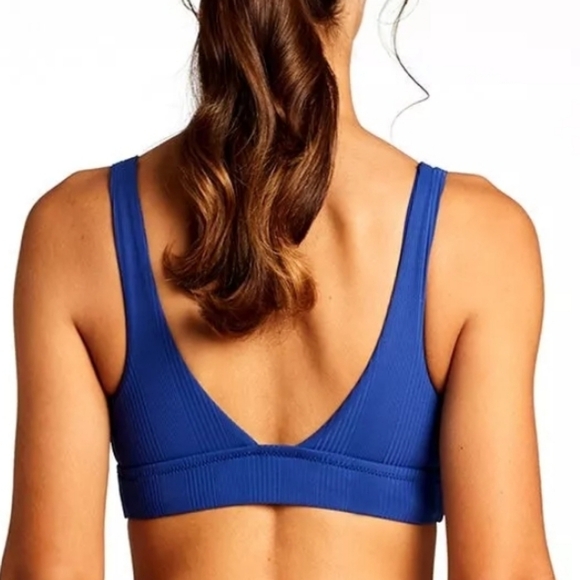 Neq!Vitamin A by Amahlia Steven's Eco-Ribbed Sienna Banded Bralette Bikini Top - Picture 2 of 10